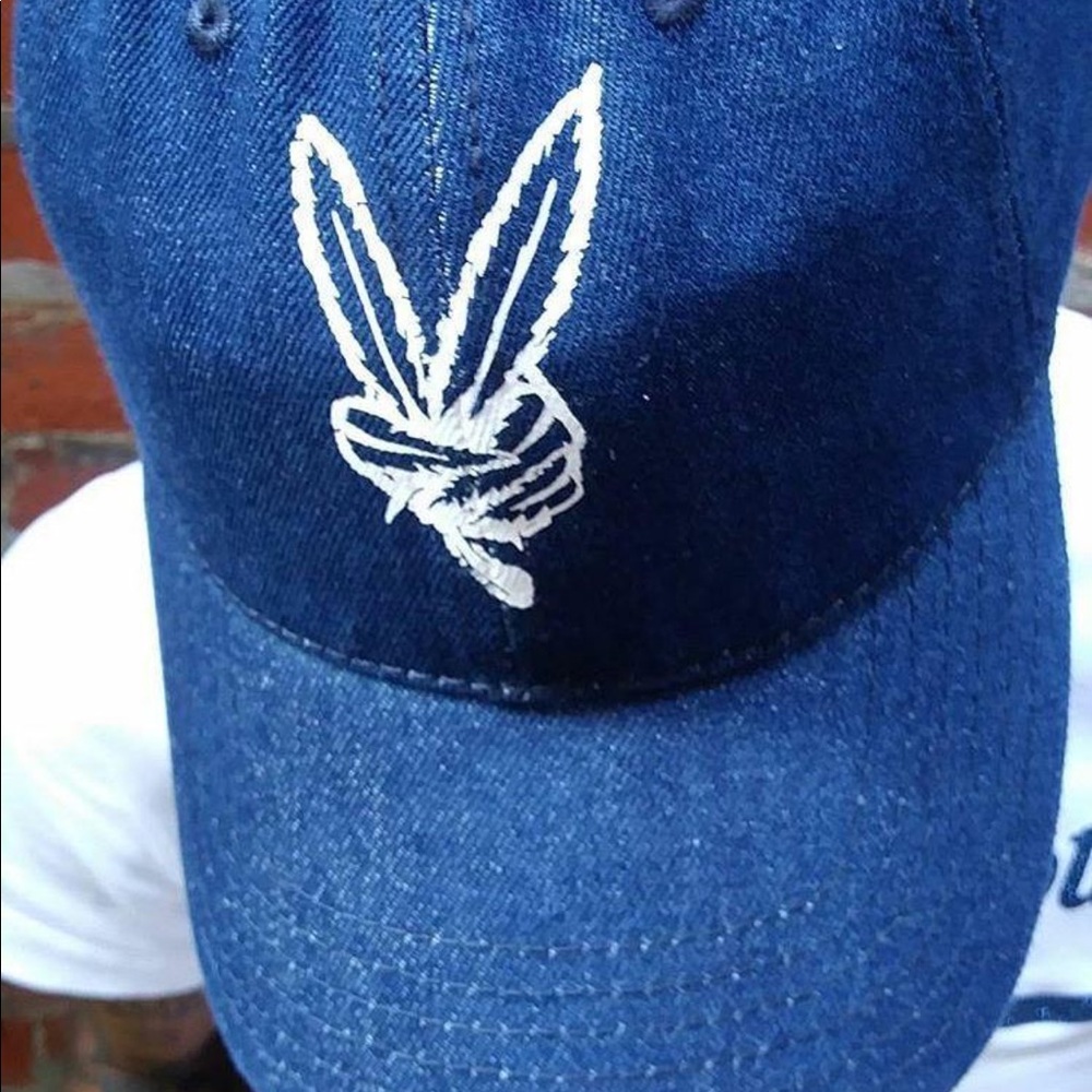 Denim Godly Zones and We Eagerly Earn Dinero Hats